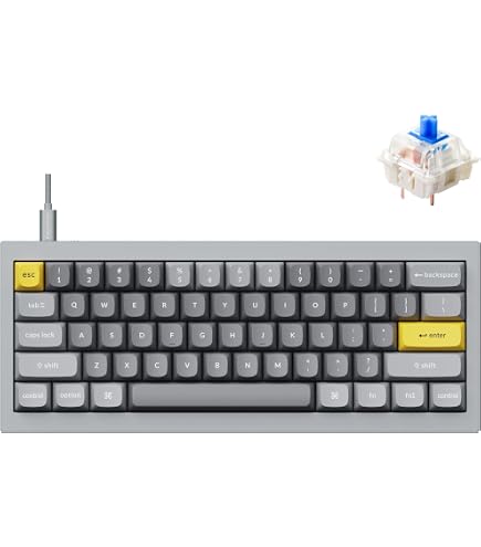 Amazon | Keychron Q4 有線 カスタム メカニカル キーボード QMK/VIA